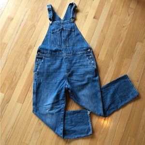 Distressed Old Navy Overalls 14